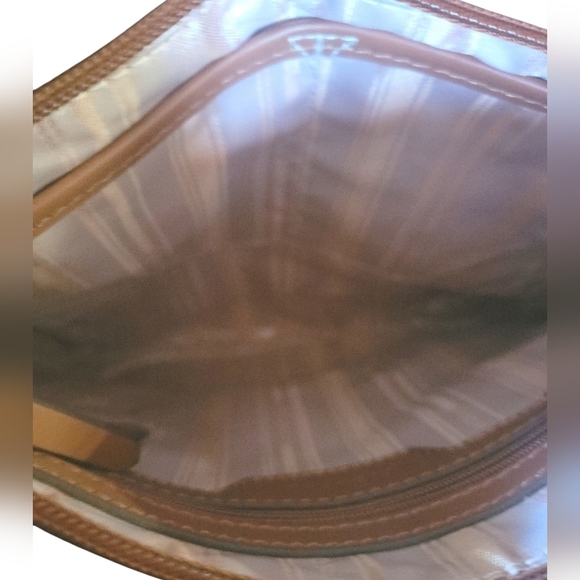 Fiorelli Anna Tan Leather Shoulder  Crossbody Bag NWT - Picture 3 of 5